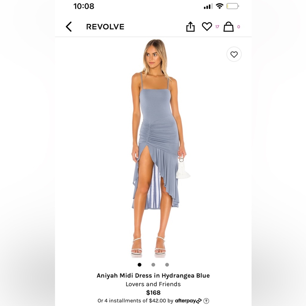 Lovers + friends Aniyah midi dress